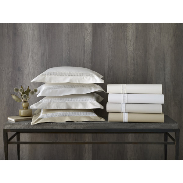 Home Treasures Linens Riley Egyptian Cotton Percale Sheet Set Wayfair